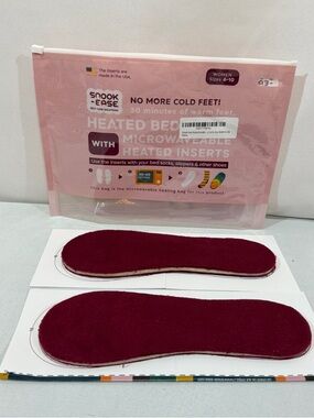 Snook Ease Heated Shoe Inserts ONLY Women Size 6-9 Opened And Cut At 9